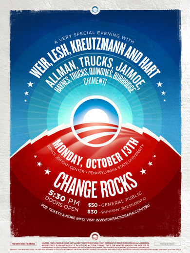 Change Rocks at Pennsylvania State University