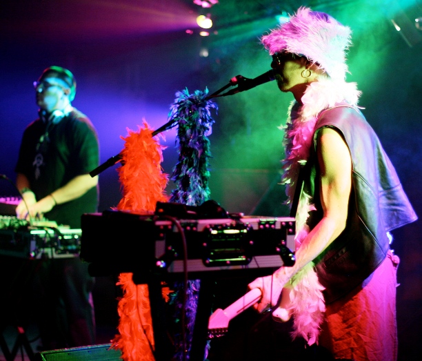 Backstage at the Fox Theater with BoomBox
