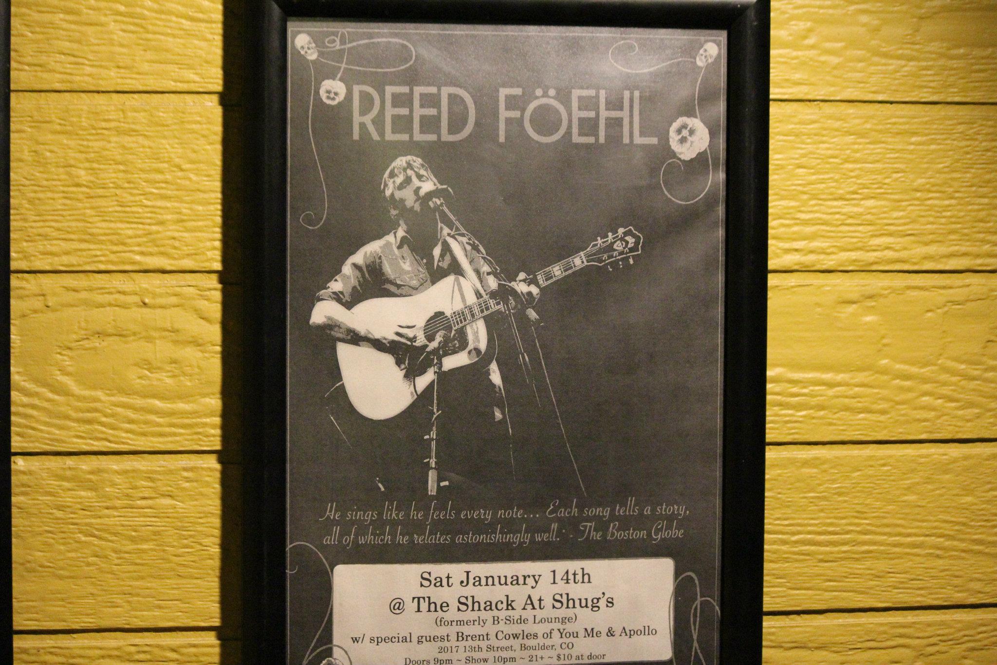 Reed Foehl | The Shack @ Shugs