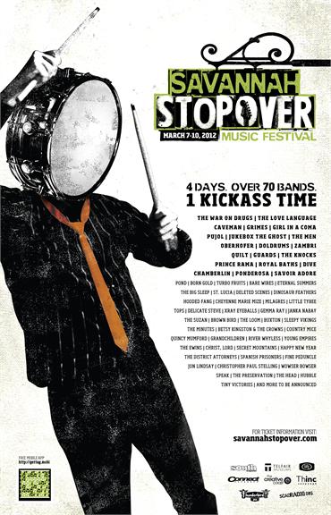 Savannah Stopover Music Festival Adds 25+ Bands To 2012 Lineup