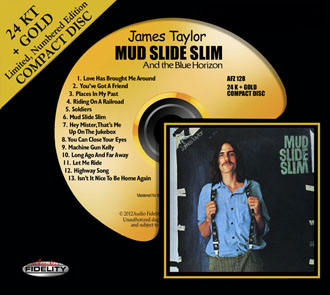 Audio Fidelity Just Released James Taylor's "Mudslide Slim" & Stevie Wonder's "Innervisions"