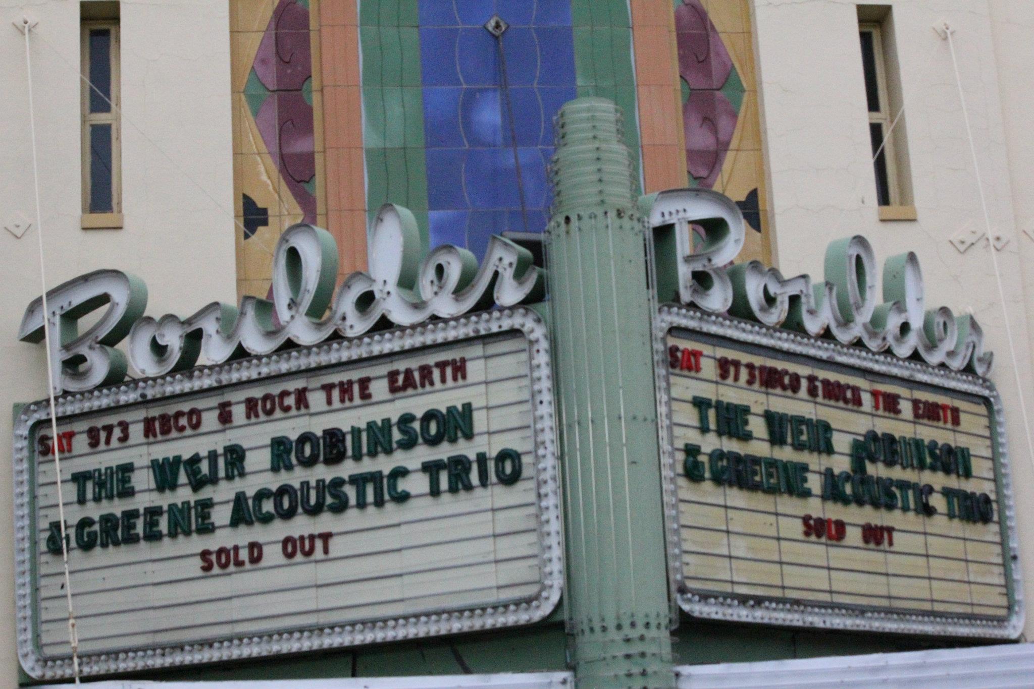 Bobby Weir, Chris Robinson & Jackie Greene | Boulder Theater | 6/1/12