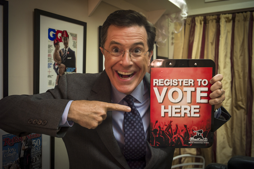 HeadCount Rallies 200 Artists in Support of "National Voter Registration Day"