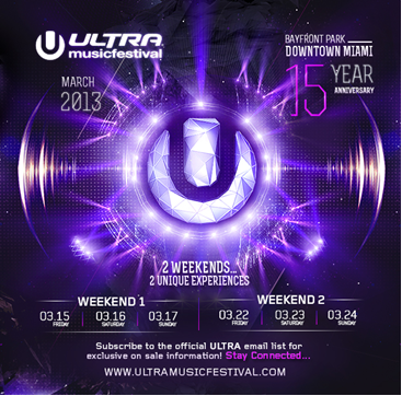 Ultra Music Festival Expands To Two Weekends in 2013