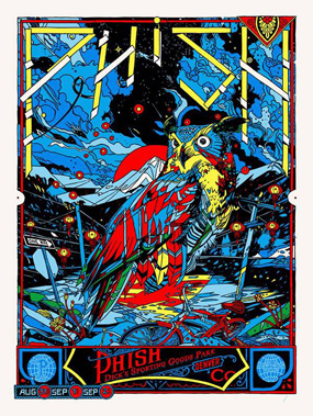 Mimi Fishman Auction, Including Phish Posters Ends Tomorrow