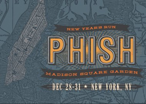 Phish New Years Tickets for Hurricane Sandy Relief Effort