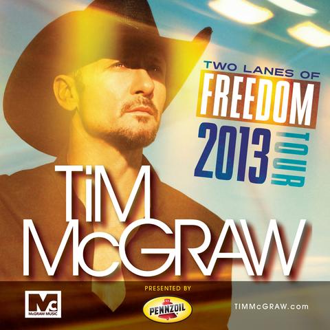 Tim McGraw Paves Lanes With 30-City Summer Tour