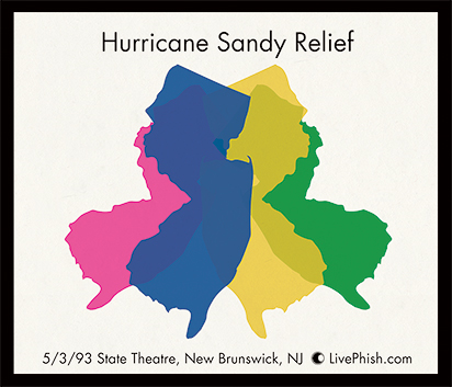 Phish releases 1993 New Jersey show to benefit Sandy Victims