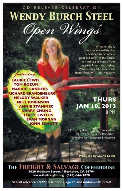 Wendy Burch Steel | CD Release Party | Preview