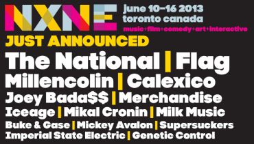 NXNE Lineup Includes The National, FLAG Millencolin, Calexico