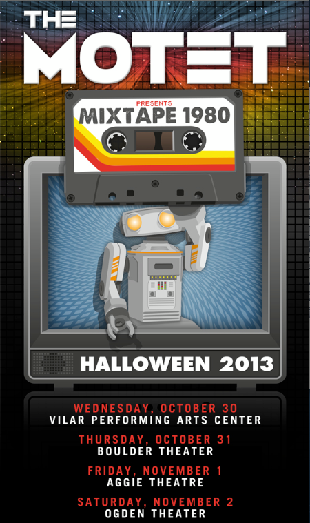 Just Announced: The Motet presents MIXTAPE 1980 @ Boulder Theater