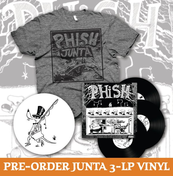 Phish's Junta 3-LP Vinyl Available for Pre-Order Now