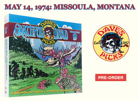 Dead.net Announces Dave's Picks Vol. 9, 5/14/1974