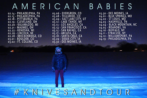 American Babies Announce U.S. Tour + New EP "Stark & Red"