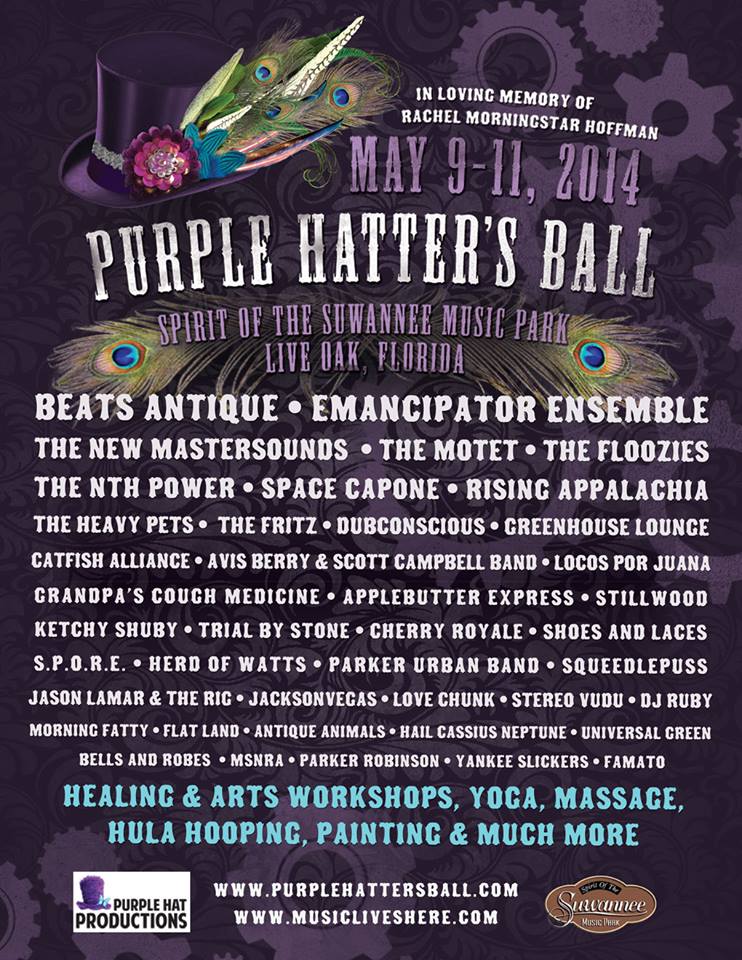 Purple Hatter's Ball Announces Thursday Pre-Party & Schedule