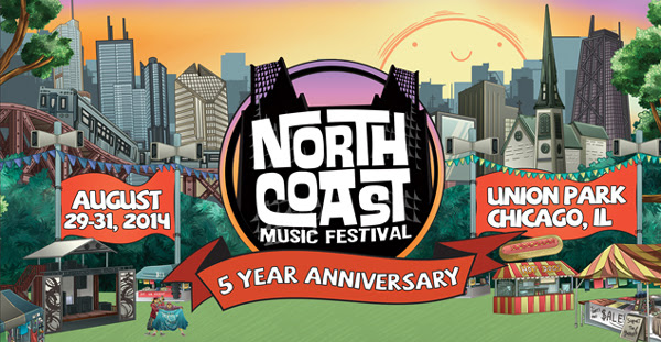 North Coast Music Festival 5 Year Anniversary in August