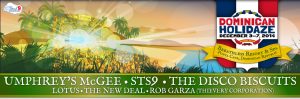 Dominican Holidaze: December 3-7 | Disco Biscuits, Umphrey's, STS9