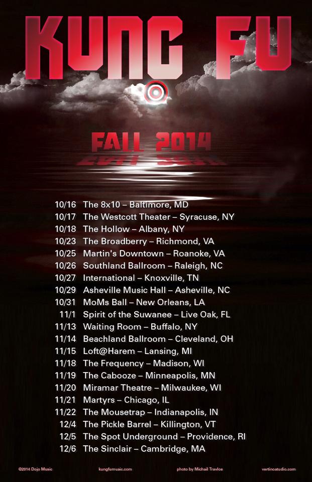 Kung Fu Announces Fall 2014 Tour