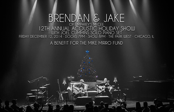 Announcing the 12th Annual Brendan & Jake Holiday Show