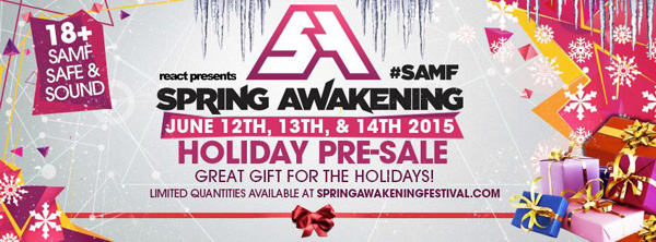 SAMF 2015 Holiday Presale Tix Available Now