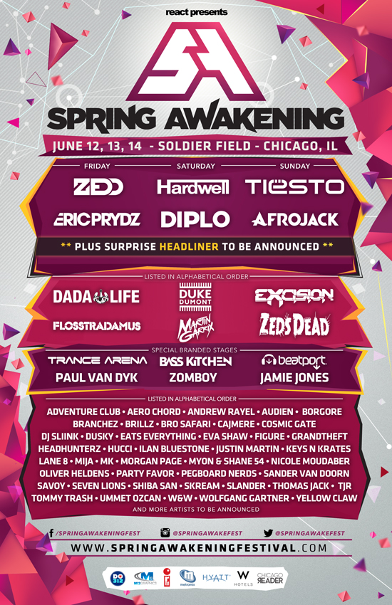 Spring Awakening 2015 Announced