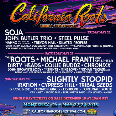 California Roots Music & Arts Festival is 2 Weeks Away