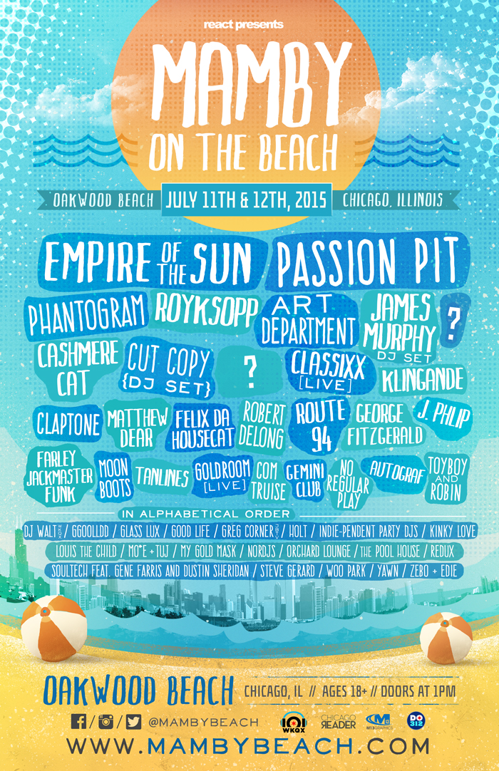 Mamby on the Beach Festival Announced