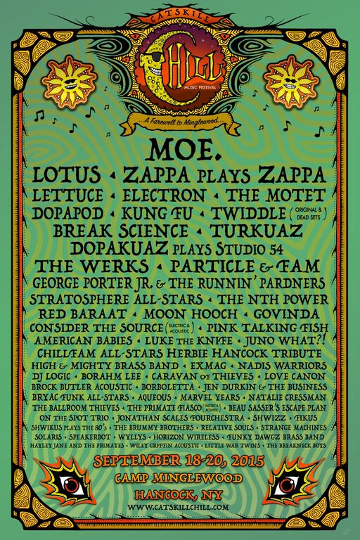 Catskill Chill Festival One Month Away!