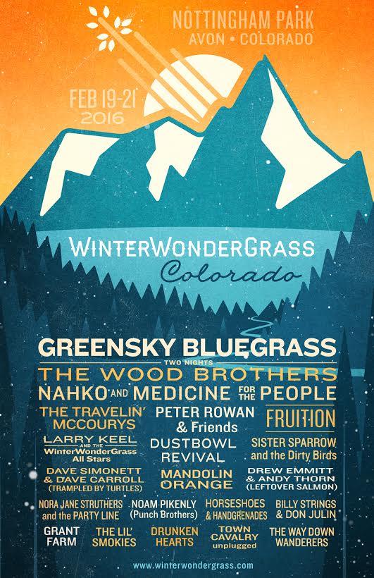 WinterWonderGrass Festival Announces 2016 Lineup