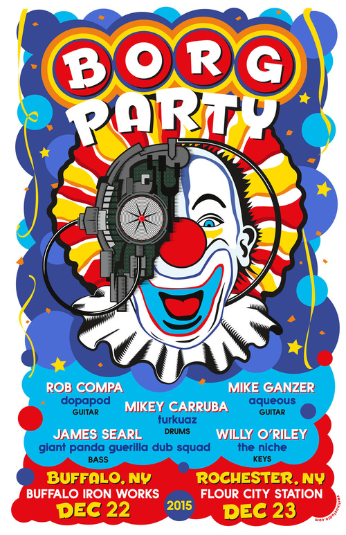 Borg Party Announce Debut Shows in Dec.