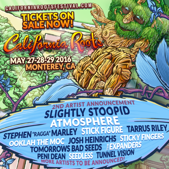 California Roots Festival Announces Stephen Marley, Atmosphere, Slightly Stoopid