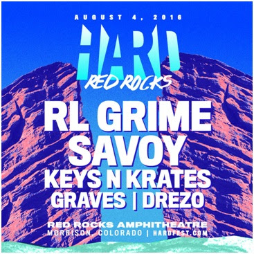 HARD Red Rocks Returns Thursday, 8/4