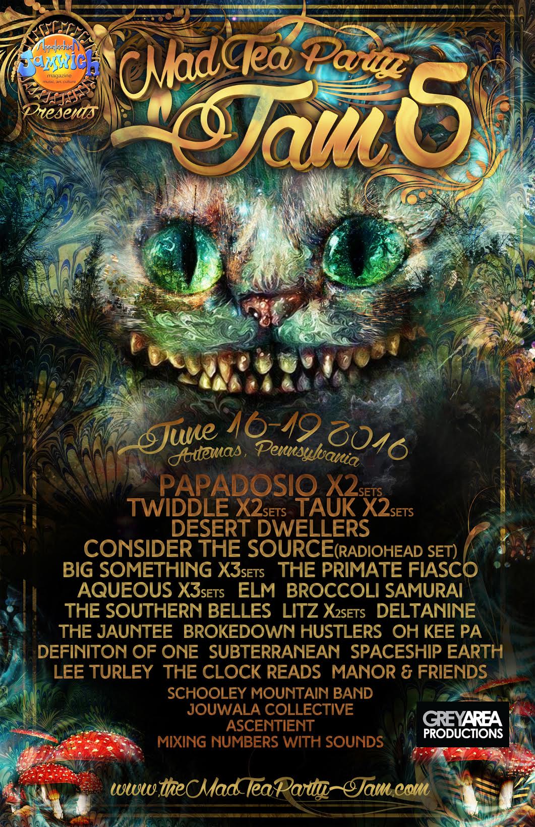 Mad Tea Party Jam Announces Final Lineup