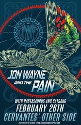 Jon Wayne & The Pain at Cervantes