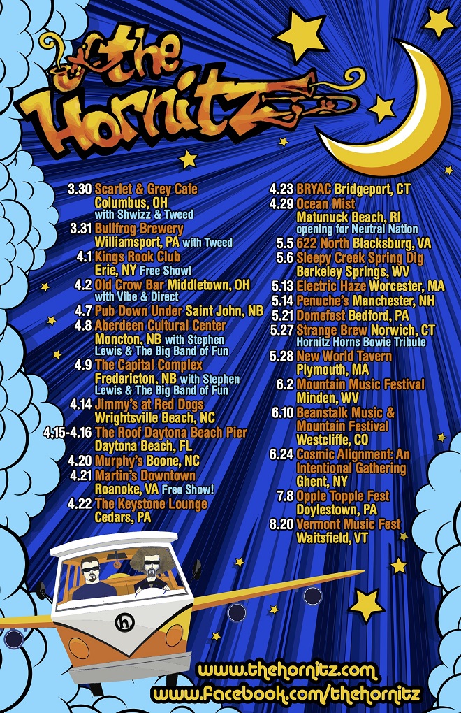 The Hornitz Announce Spring Tour Dates