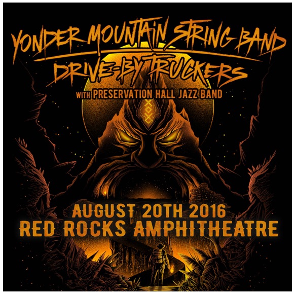 Yonder Mountain String Band & Drive-By Truckers Co-Headline Red Rocks