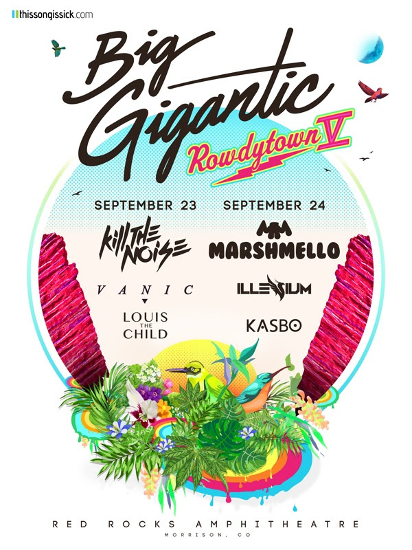 Big Gigantic Announces Details for "Rowdytown V"