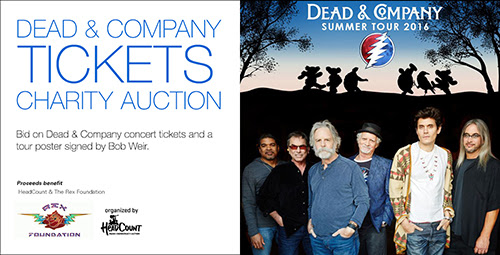 Dead & Company Tickets and Signed Poster