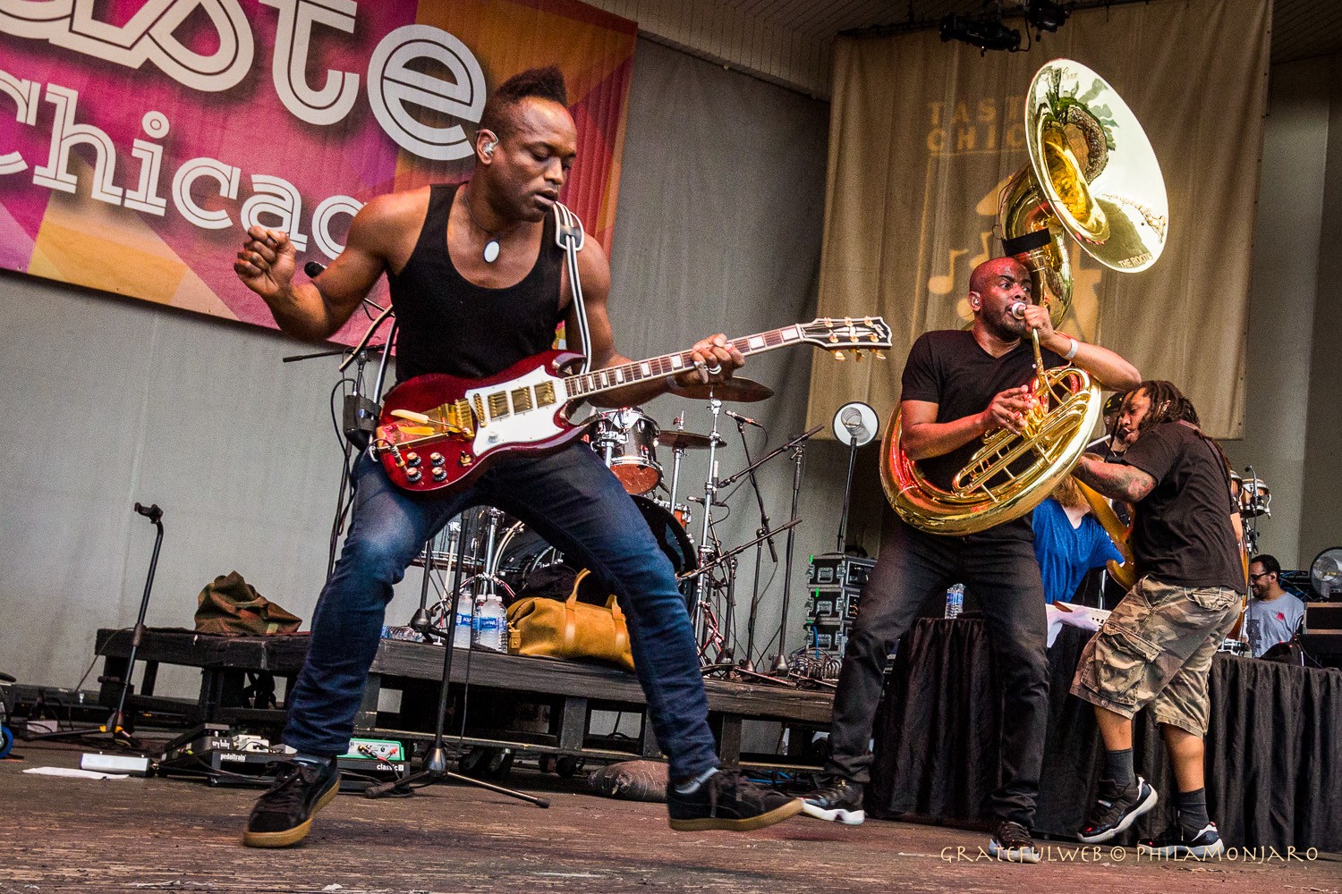 The Roots Opeing at 36 Annual Taste of Chicago Music Festival