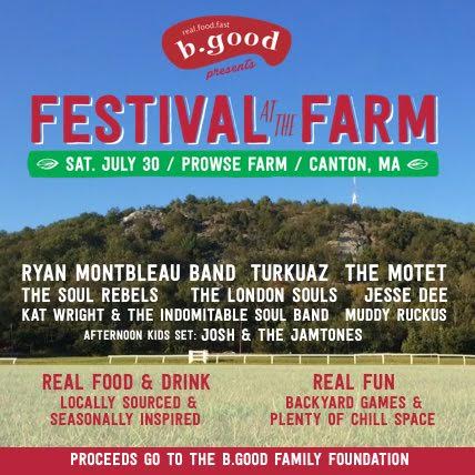 b.good presents Festival at the Farm, 7/30