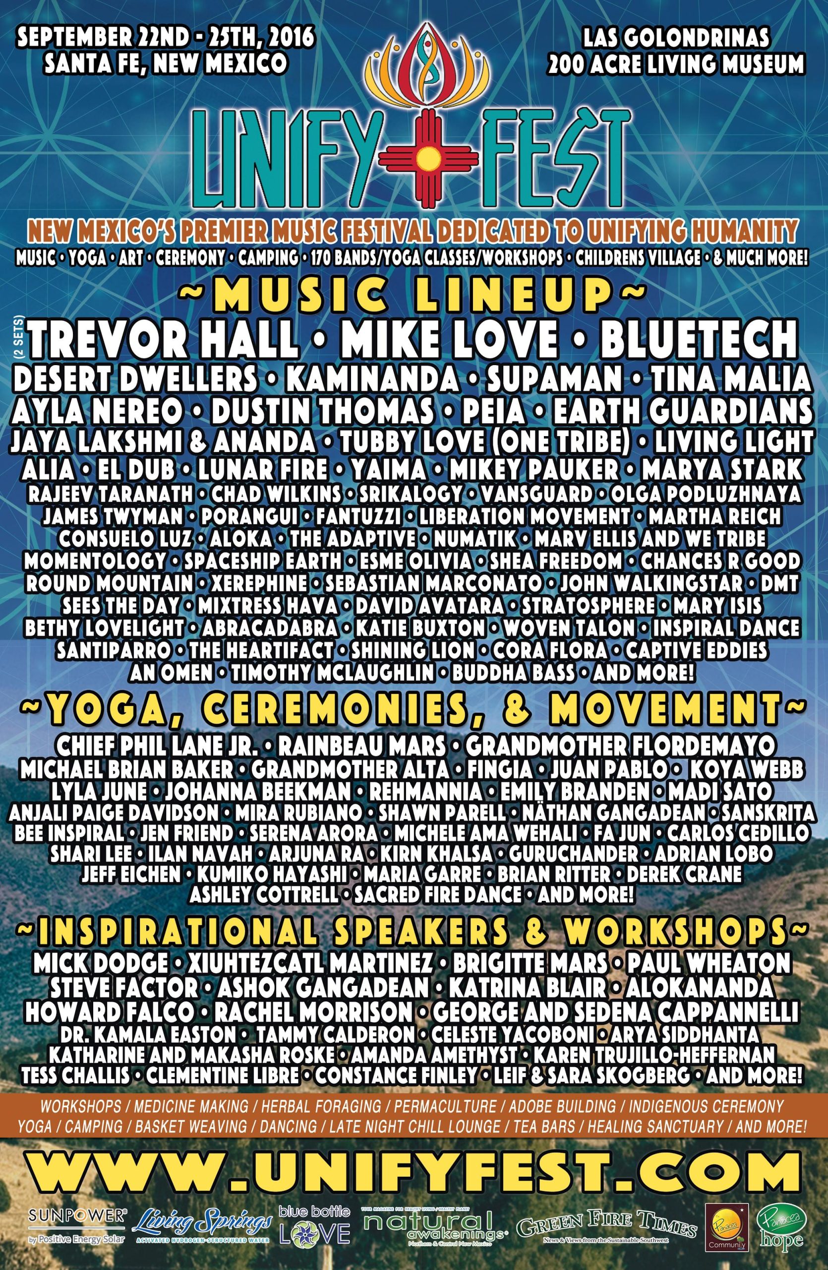 Unify Fest Celebrates Music, Health, Yoga
