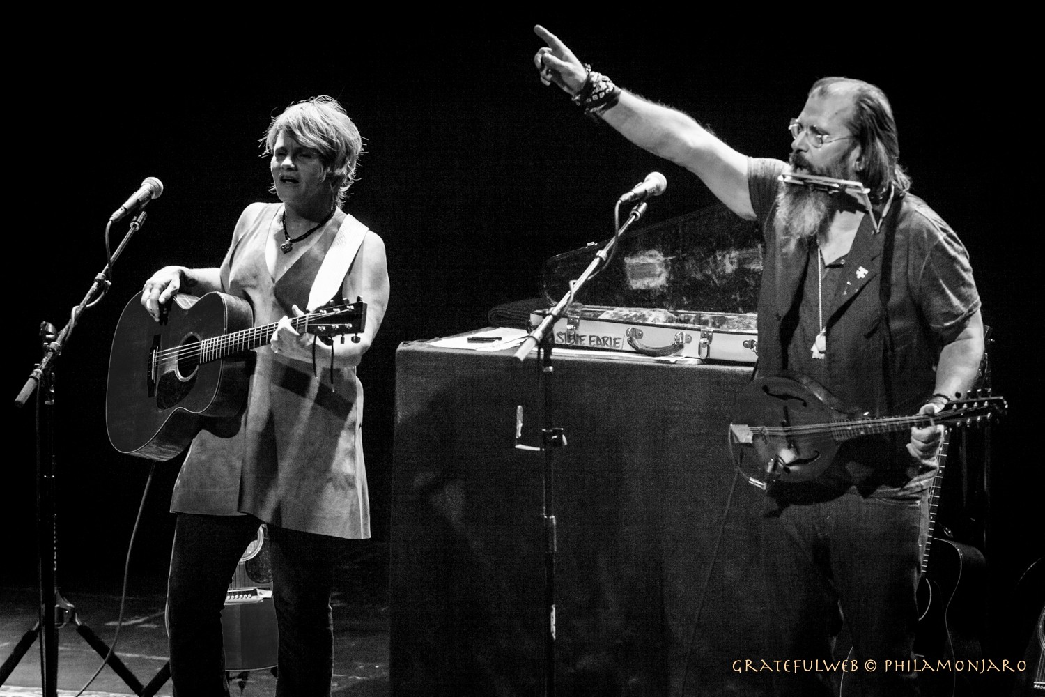 Shawn Colvin and Steve Earle: Fans connect with this unique duo.