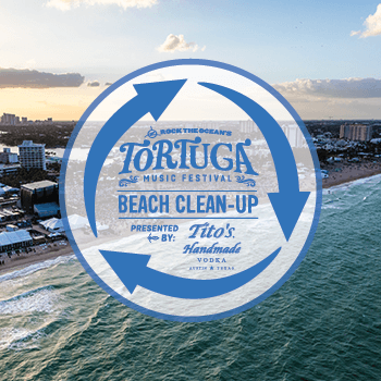 Tortuga Music Festival 2017 Beach Cleanup