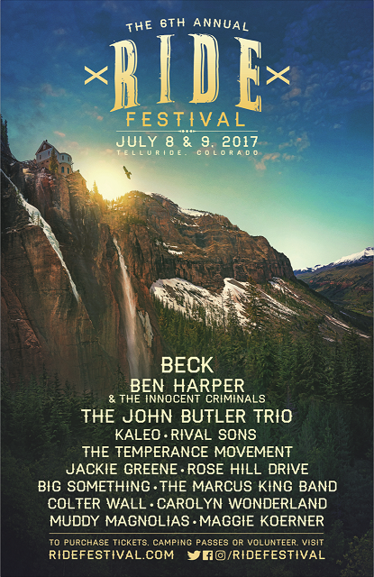 Beck, Ben Harper, & John Butler in Telluride