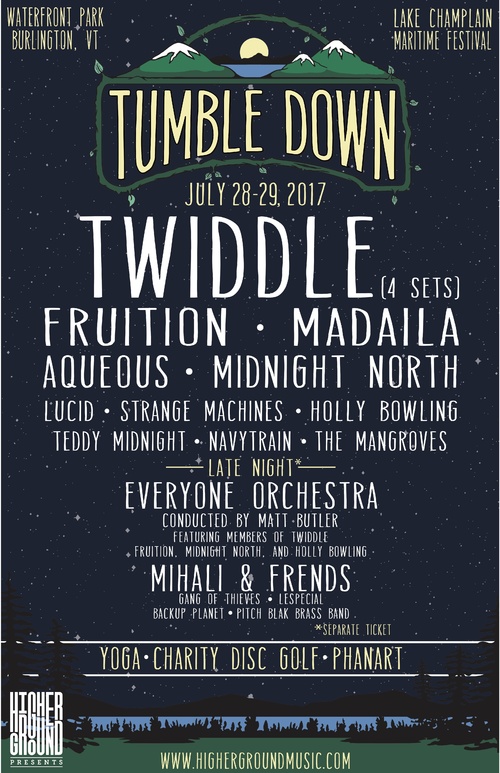 Twiddle Announces Tumble Down Lineup