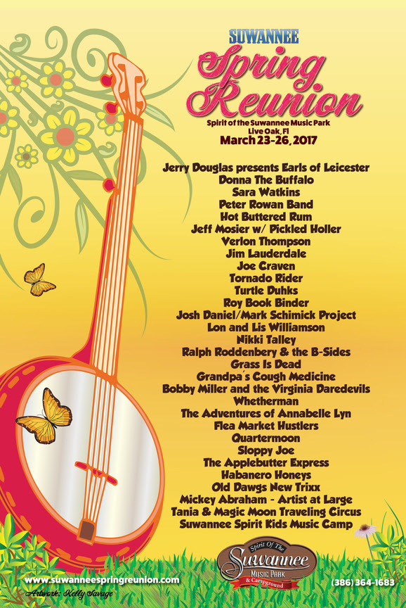 Vassar Clements Sunday Added to Suwannee Spring Reunion