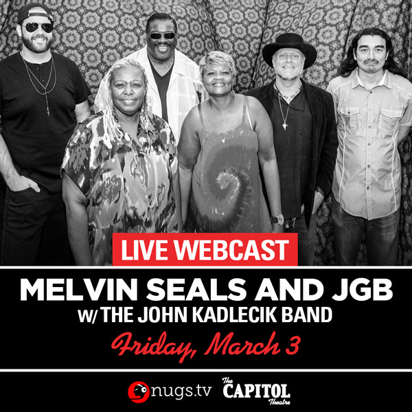 nugs.tv Tonight: Watch Melvin Seals & JGB with The John Kadlecik Band