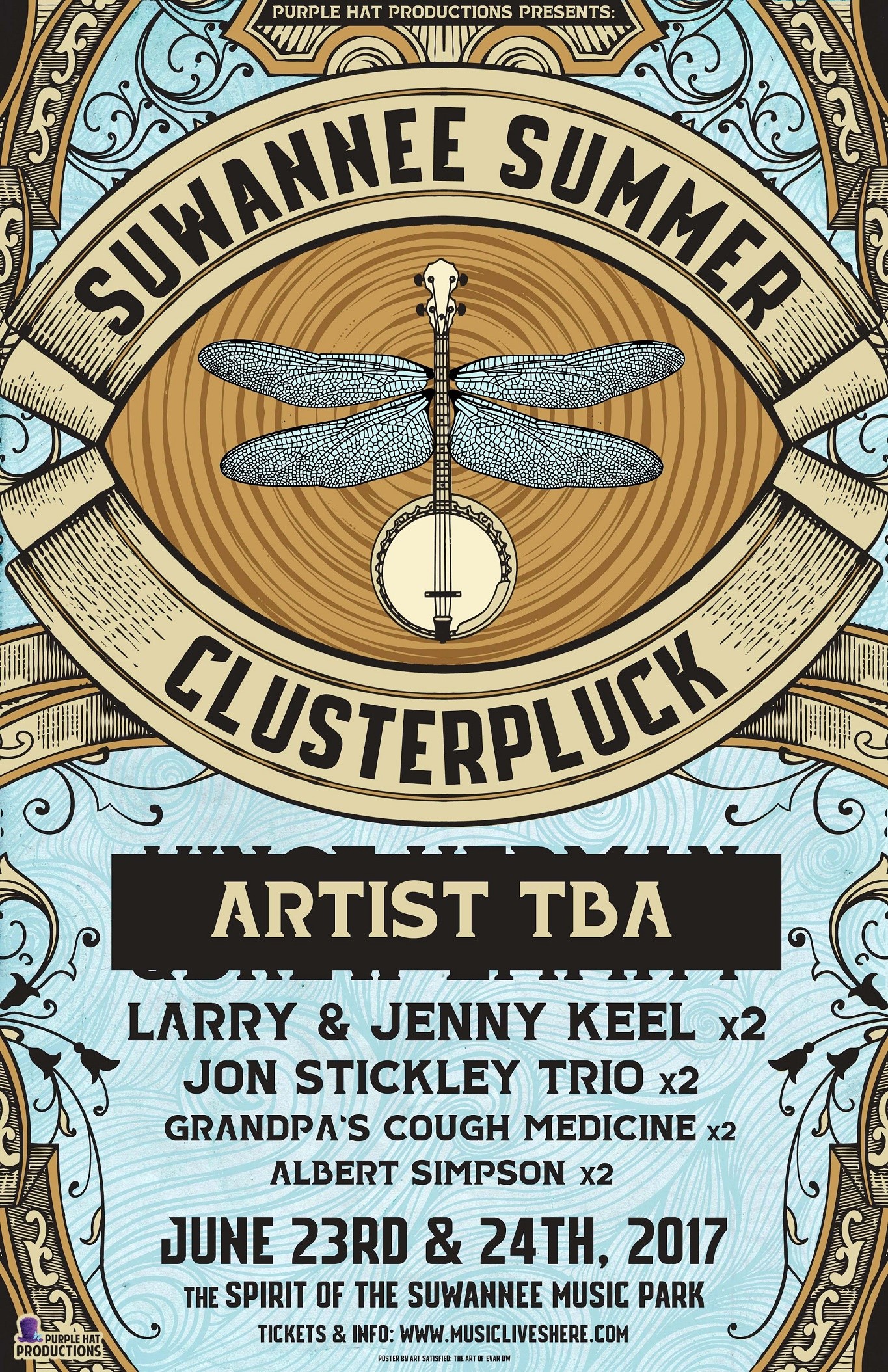 Suwannee Summer Clusterpluck in June