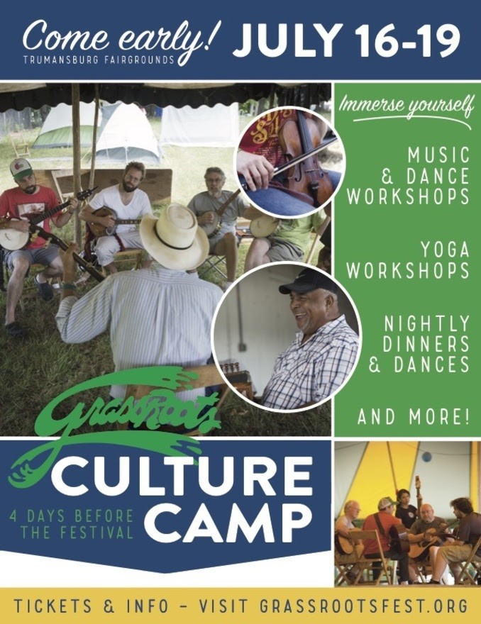 Finger Lakes GrassRoots Culture Camp Schedule Announced