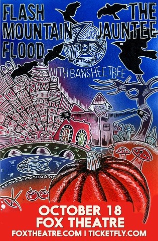Flash Mountain Flood & The Jauntee @ The Fox